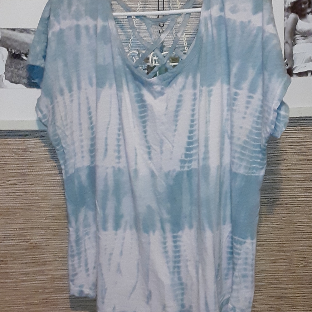 lane bryant tyedye top